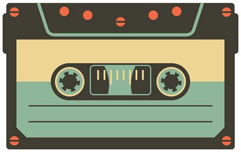 Vintage Cassette Tape 1204768 PNG