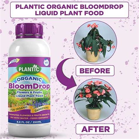 Plantic Organic BloomDrop Plant Food Liquid Fertilizer