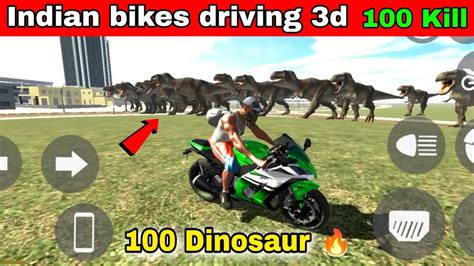 Dinosaur Kill In Petrol Pump Indian Bikes Driving D Funny