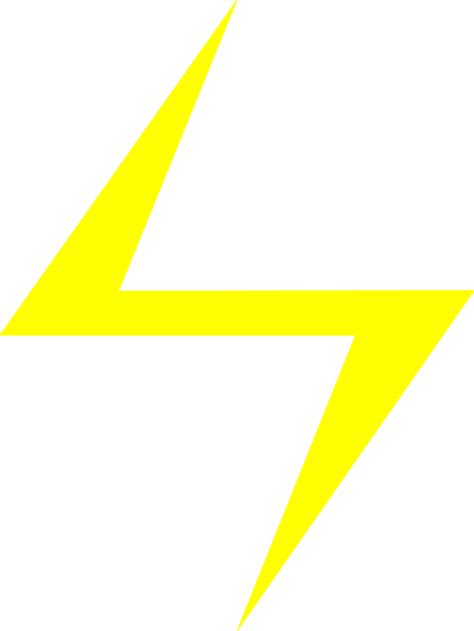 Yellow Lightning Bolt Logo - ClipArt Best