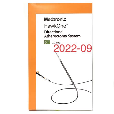 Nuevo Medtronic H1 M Hawkone Directional Atherectomy System Exp 2022