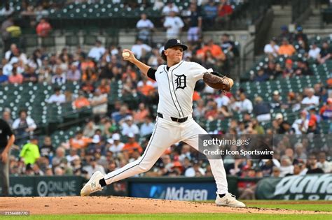 Detroit Tigers Pitcher Reese Olson Pitches In The Second Inning News