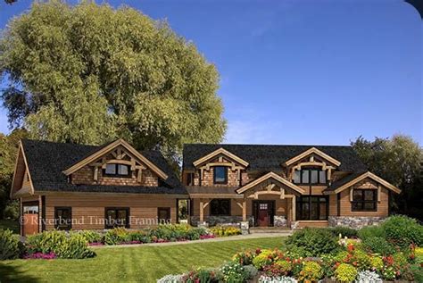 Hamilton Floor Plan Timber Frame Design By Riverbend Timber Frame Home Plans Timber Frame