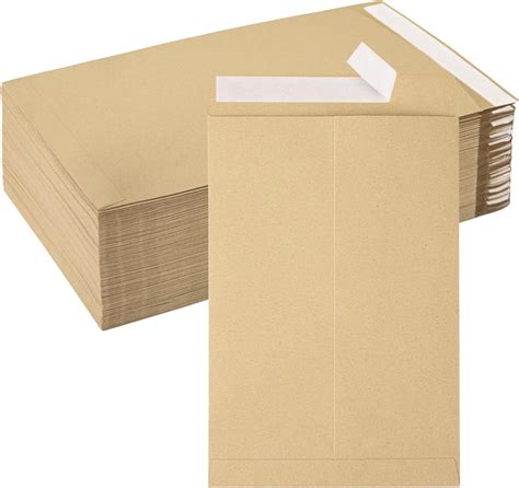 Amazon X Self Seal Golden Brown Kraft Catalog Envelopes