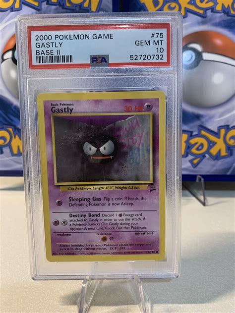 Pokemon Tcg Gastly Base Set Values Mavin