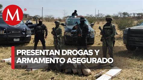 Tras Enfrentamiento Autoridades Aseguran Dosis De Cristal Y Armas En