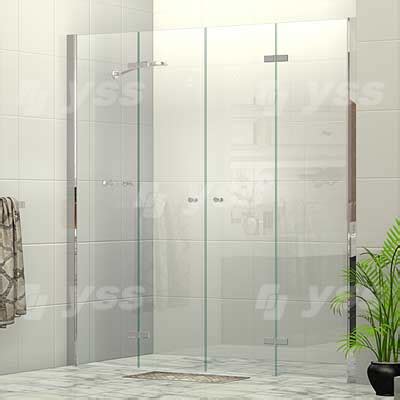 X H Concertina Bi Fold Accordion Door Wall To Wall Shower