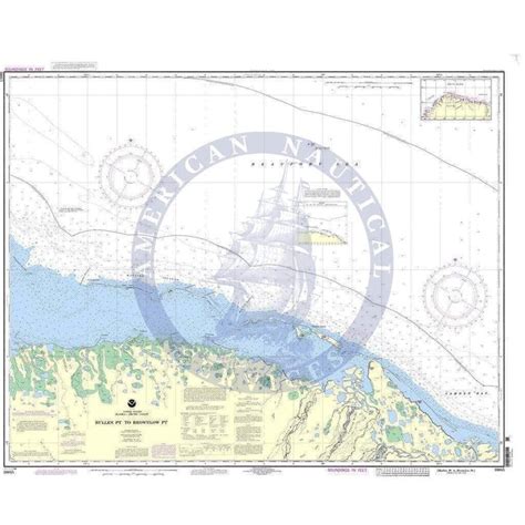 Noaa Nautical Chart 16045 Bullen Pt To Brownlow Pt Amnautical