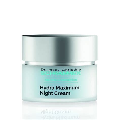 Dr Med Christine SCHRAMMEK Hydra Maximum Night Cream I Beauty Today