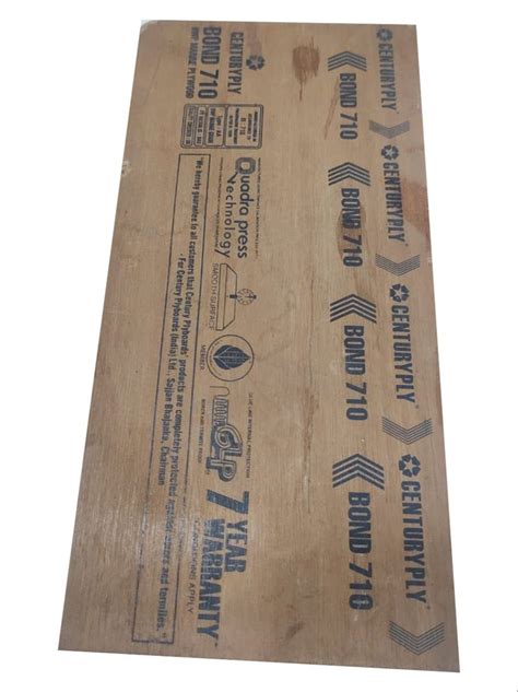 Brown Bond Centuryply Plywood For Furniture Rectangular At Rs