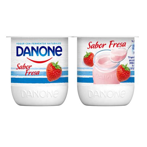 Yogur De Fresa Danone Pack De 4 Unidades De 125 G Danone Carrefour