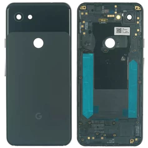 GOOGLE PIXEL 3A Coque Arrière Boîtier Cadre Verre Partie Caméra