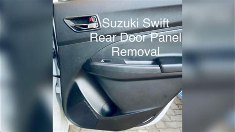 How To Remove Suzuki Swift Rear Door Panel YouTube