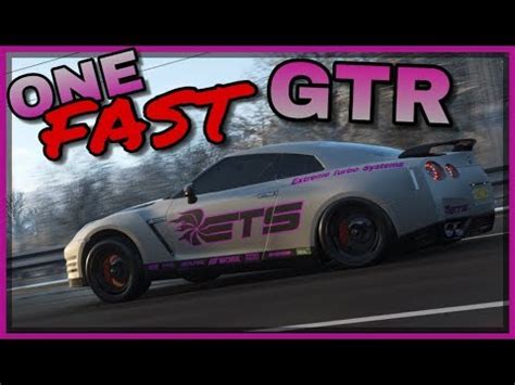 Forza Horizon Drag Tune Nissan Gtr Sec Hp Youtube