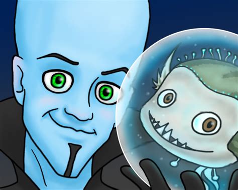 Megamind and his Minion by kelly42fox on DeviantArt