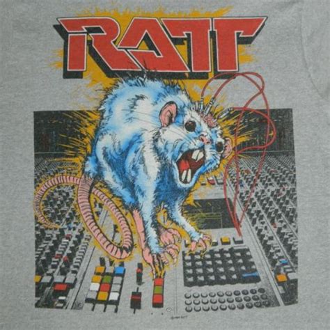 Vintage Ratt 1984 Ratt N Roll Tour T Shirt 80s Concert Tee Defunkd