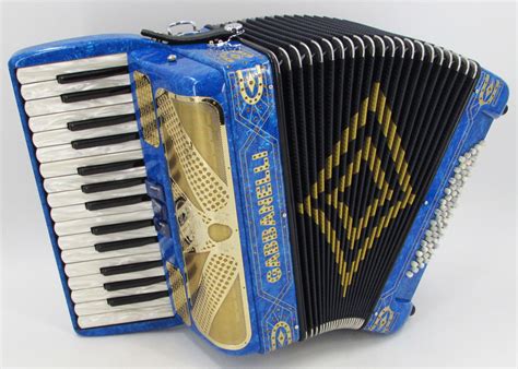 Gabbanelli M303 Azure Blue - Gabbanelli Accordions