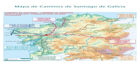 Mapa Caminos De Santiago Pdf Document