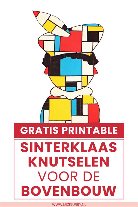 Sinterklaasknutsel Piet Mondriaan Artofit