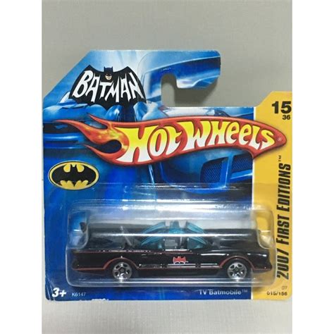 Hot Wheels Batman Tv Series Batmobile First Editions Gariba Shopee Brasil