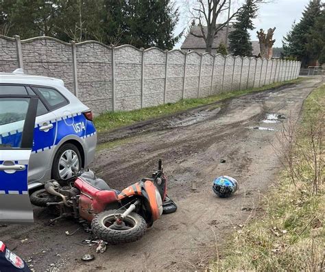 Policyjny pościg za 16 latkiem w Borui Kościelnej Nieletni uciekał na