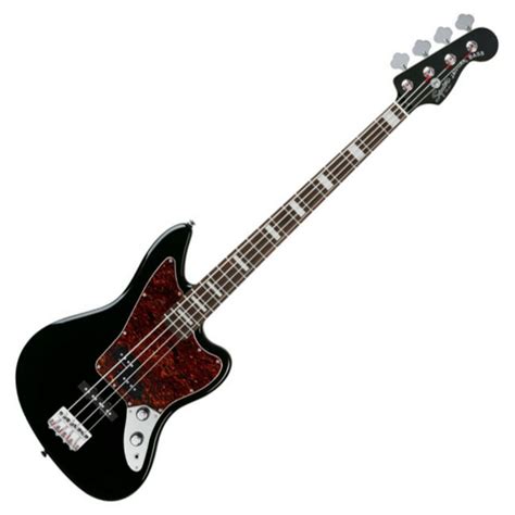 Squier By Fender Vintage Modified Jaguar Bass Black At Gear4music