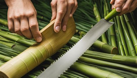 How To Cut Bamboo