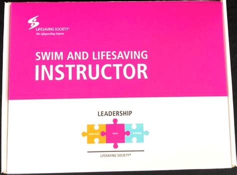 Swim For Life And Lifesaving Instructor Kit Lifesaving Society Manitoba