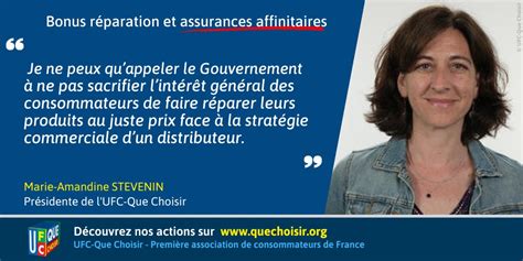 UFC Que Choisir on Twitter BonusRéparation et assurances