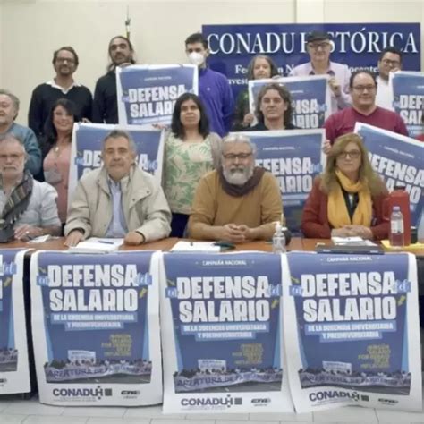 La Conadu Histórica convocó un paro de 48 horas de docentes de