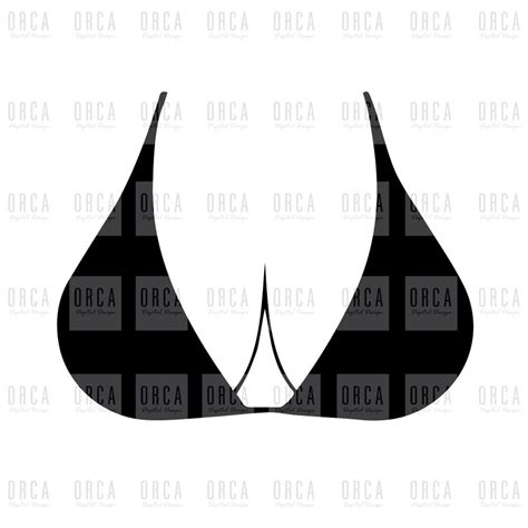 Boobs Svg Bikini Boobs Svgbody Svgbrasexy Boobs Png Etsy