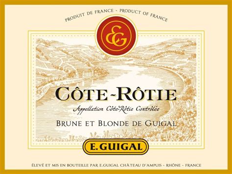 E Guigal C Te R Tie Brune Et Blonde Vintage Wine Cellars