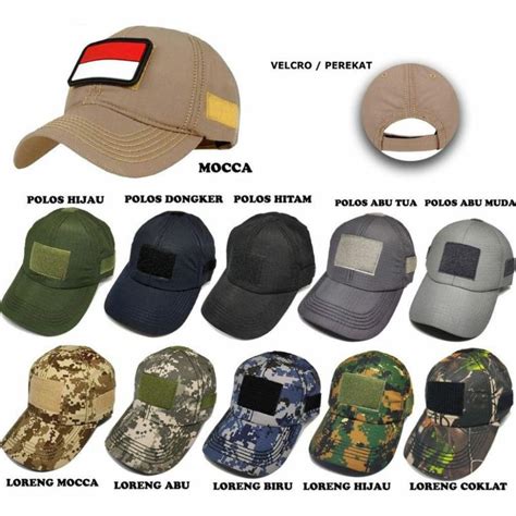 Jual Topi Tactical Topi Tactical Murah Topi Tni Topi Militer