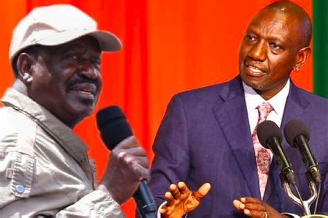 Address Concerns Peacefully Western Diplomats Urge Ruto Raila Nation