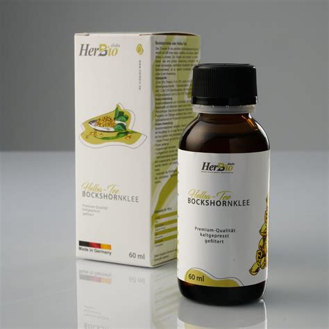 Bockshorn Klee Öl 60ml Herbbio