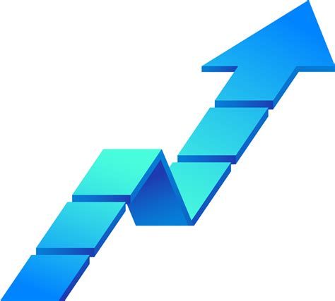 Growth Arrow Infographic Png