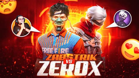 Zeroxff 🇳🇵vs Zabstrik Ff 🇮🇳 India Vs Nepal 💥 Reuploded Youtube