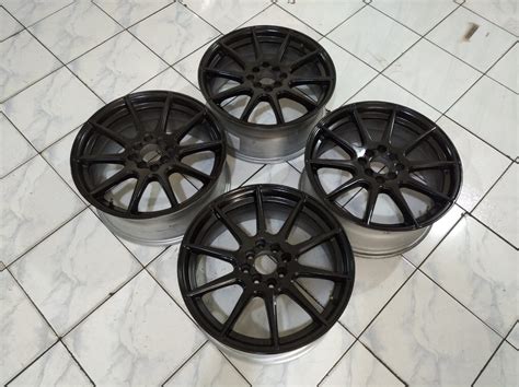 Jual Velg Mobil Bekas Racing Adv Ring Lebar Et Pcd X