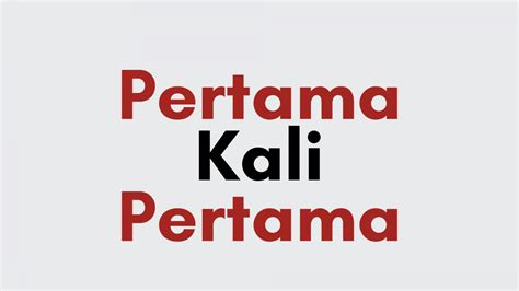 pertama  pertama  narabahasa