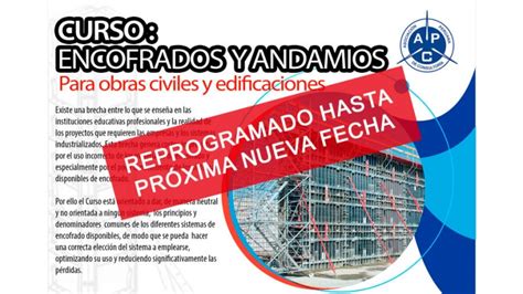 Curso Encofrados Y Andamios Para Obras Civiles Y Edificaciones