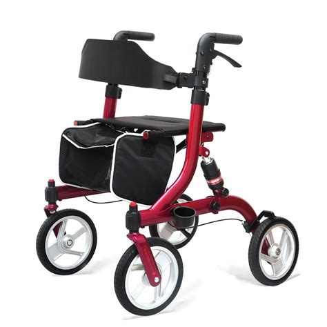 Winlove Rollator Walkers For Seniors Folding Rollator Walker With Seat