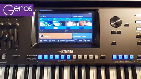 Yamaha Genos Demos All Audio Keyboard Demonstrations Youtube