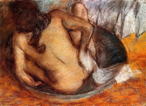 Nude In A Tub 1884 Edgar Degas WikiArt Org