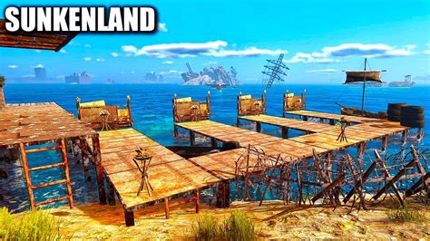 Boat Docks Waterworld Survival Day Eighteen Sunkenland Gameplay