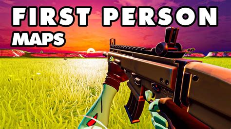 BEST FIRST PERSON MAPS FORTNITE CREATIVE WITH CODES YouTube