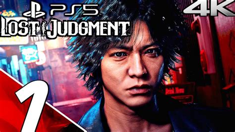 LOST JUDGMENT PS5 Gameplay Walkthrough Part 1 Prologue 4K 60FPS No