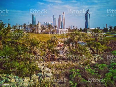 The Beautiful Al Shaheed Park In Kuwait City Stock Photo Download