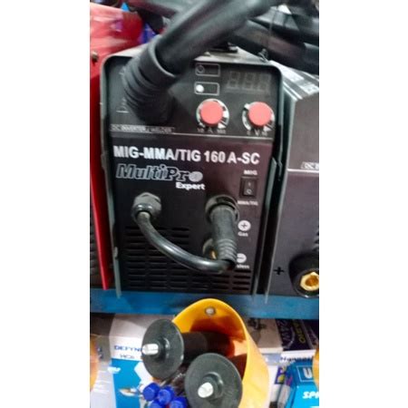 Jual MULTIPRO MIG MMA TIG 160 A SC Mesin Las 3in1 Argon CO2 Besi