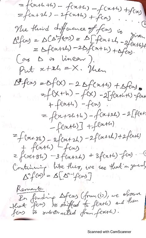 Solution Finite Differences Studypool