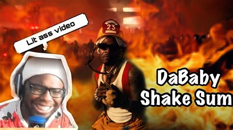 DABABY SHAKE SUM MUSIC VIDEO REACTION YouTube